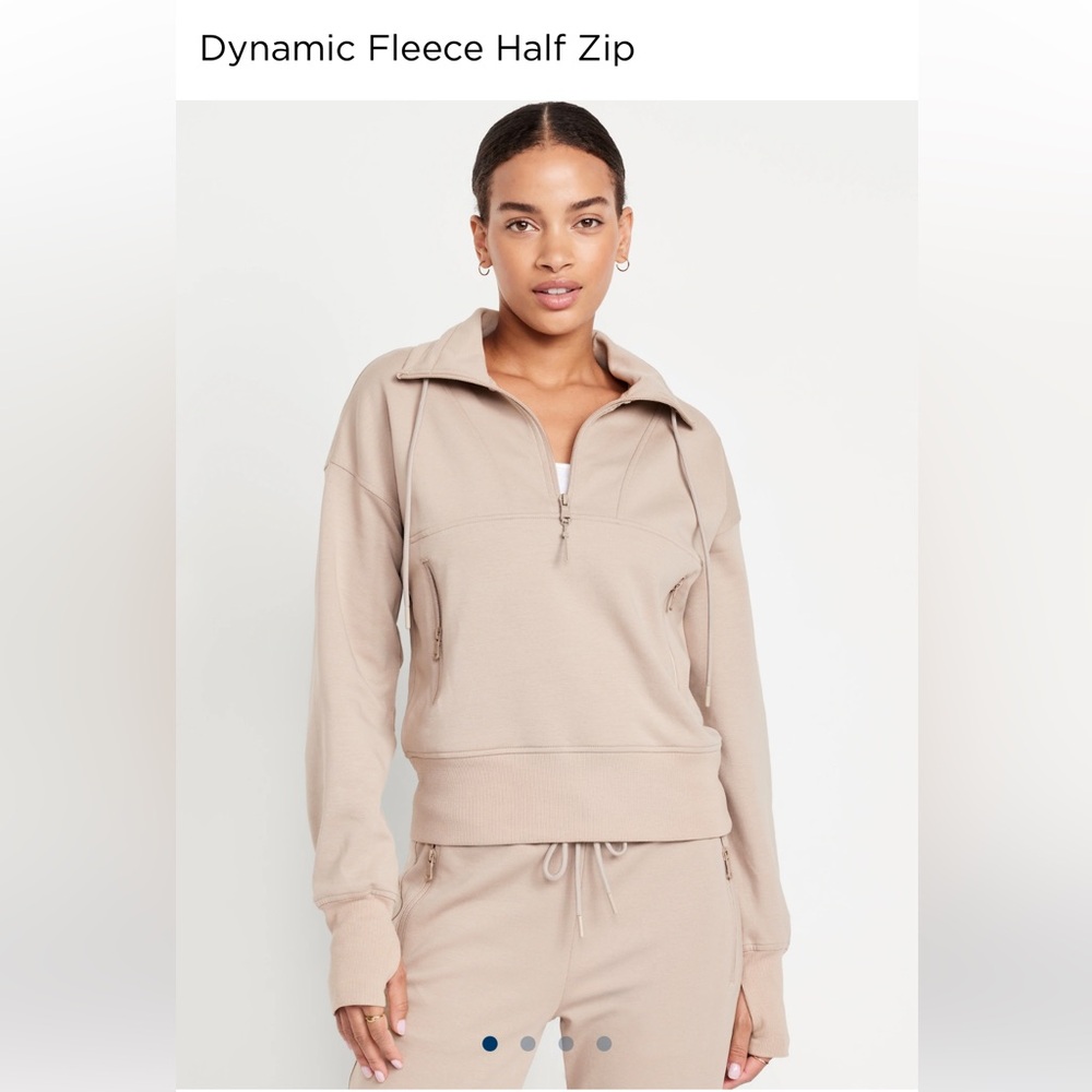 NWT Dynamic Fleece Half zip